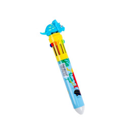 Ball Point Pen 10 Colors - Happy Dino